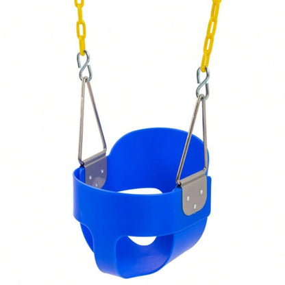 EVA+ Iron Swing+ Hanging basket swing combination Blue Swing