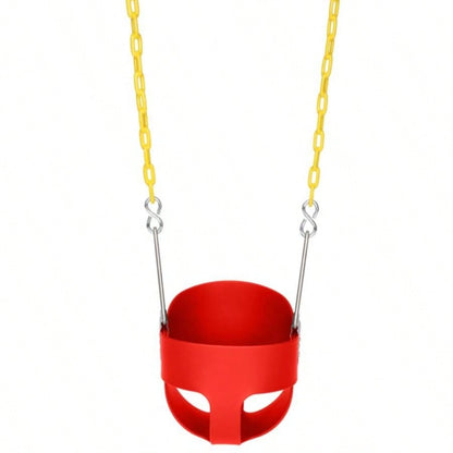 Swing Set Stuff Highback Full Bucket Swing Red
