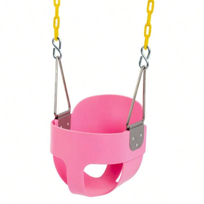 EVA+ Iron Swing+ Hanging basket swing combination Pink Swing