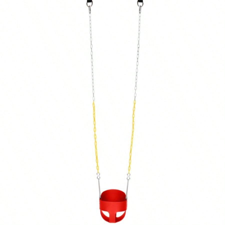Swing Set Stuff Highback Full Bucket Swing Red
