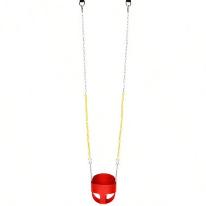 Swing Set Stuff Highback Full Bucket Swing Red
