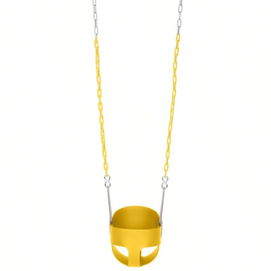 Swing Set Stuff Highback Full Bucket Swing Yellow