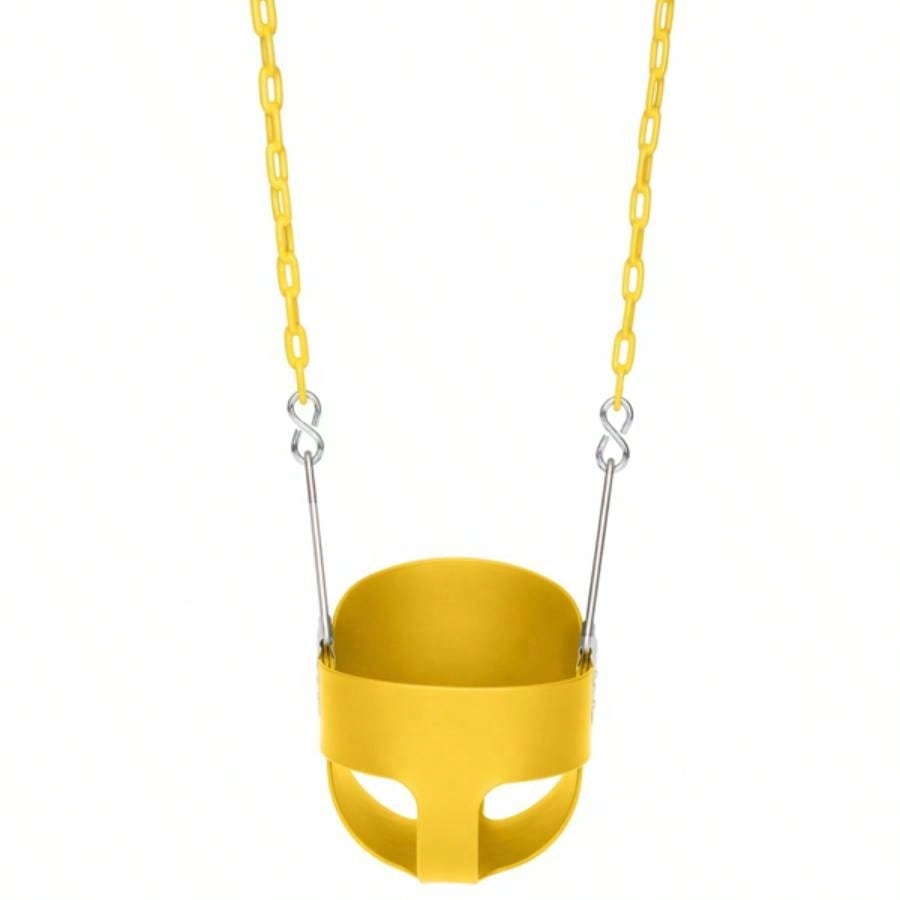 Swing Set Stuff Highback Full Bucket Swing Yellow