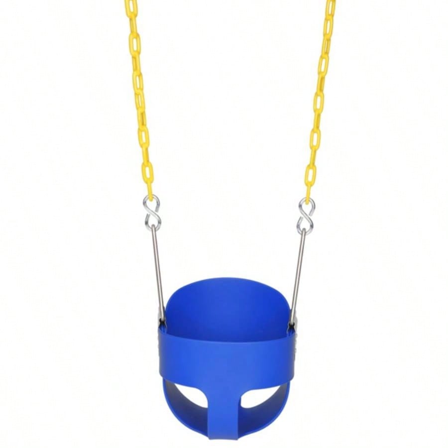 Swing Set Stuff Highback Full Bucket Swing Blue