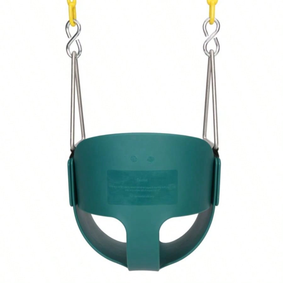 Swing Set Stuff Highback Full Bucket Swing Green
