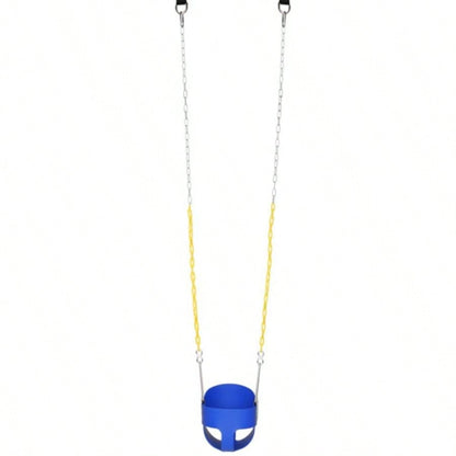 Swing Set Stuff Highback Full Bucket Swing Blue