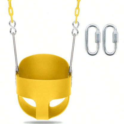 Swing Set Stuff Highback Full Bucket Swing Yellow