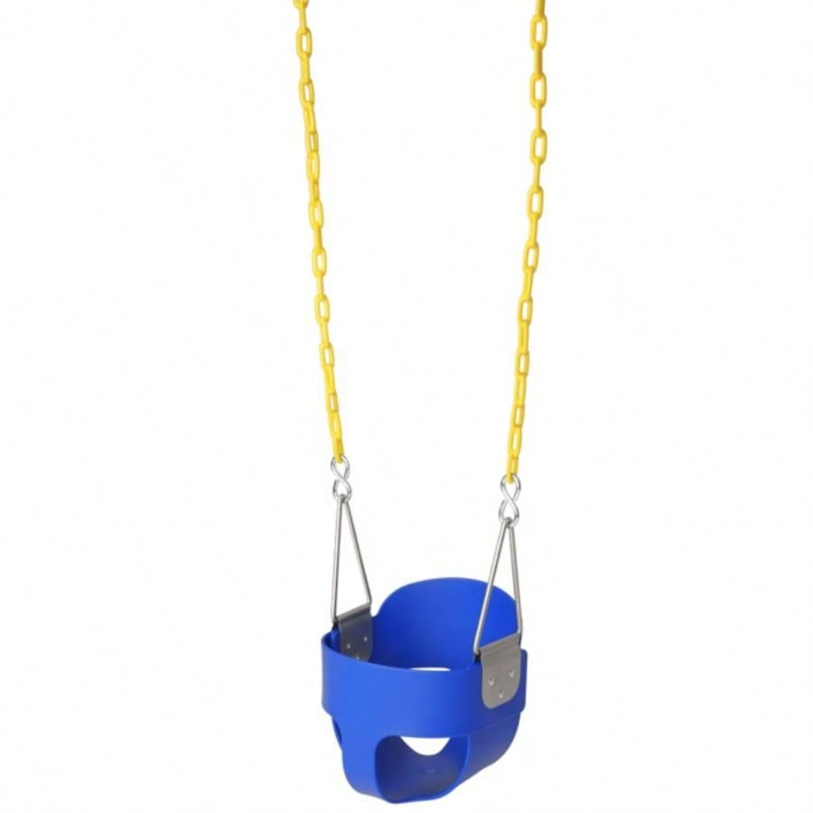 Swing Set Stuff Highback Full Bucket Swing Blue