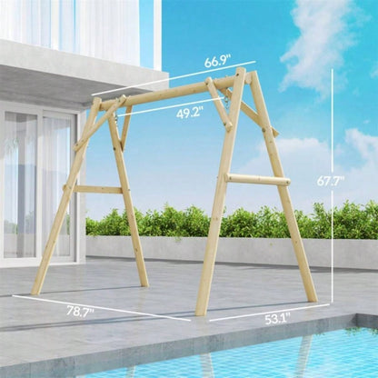 Outdoor Swing frameOnly swing frame without seats