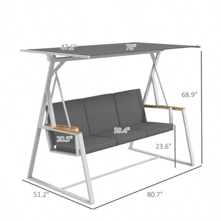 3 - Outdoor Porch Swing