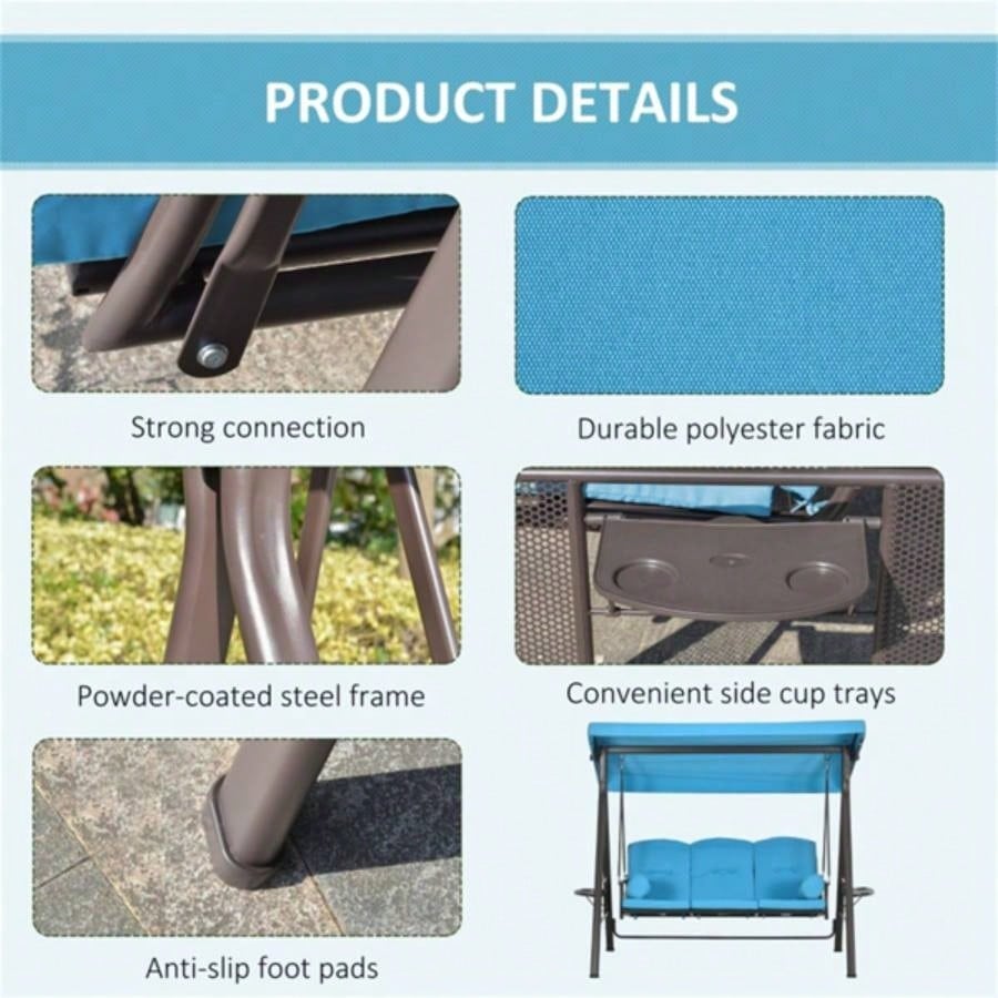 3 - Outdoor Porch Swing
