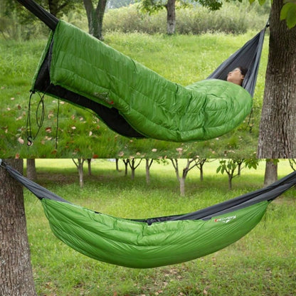 Kamperbox Outdoor Camping Underquilt Sleeping Bag Hybrid Filling Sleeping Bag Quilt Blanket Hybrid Sleeping Bag Hammock Underquilt Camping Quilt