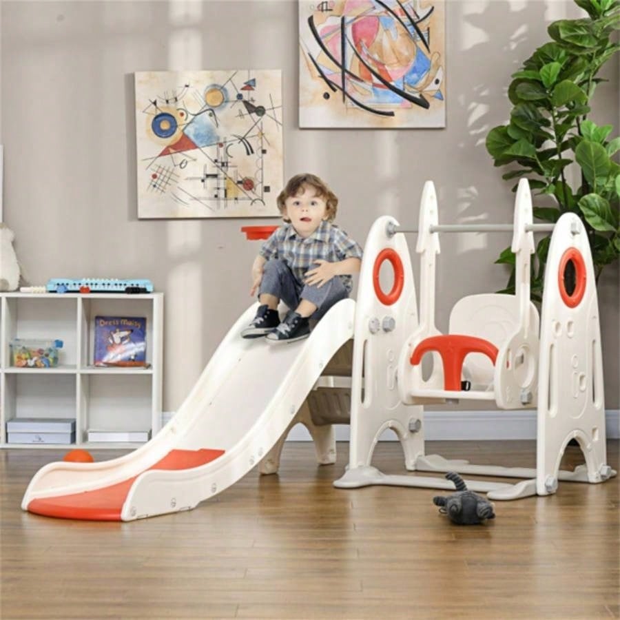 Kids Swing and Slide Set