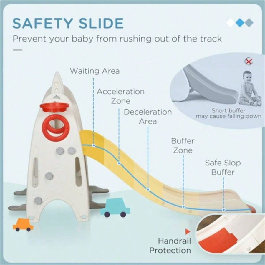 Kids Swing and Slide Set