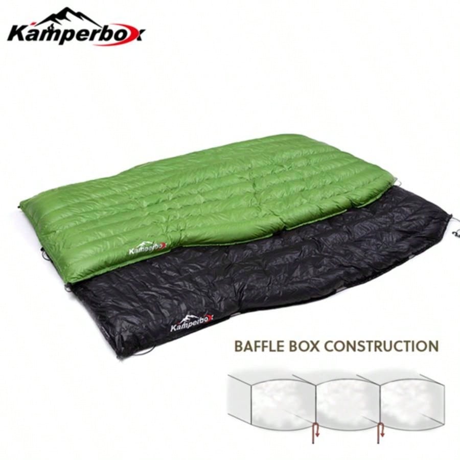 Kamperbox Outdoor Camping Underquilt Sleeping Bag Hybrid Filling Sleeping Bag Quilt Blanket Hybrid Sleeping Bag Hammock Underquilt Camping Quilt