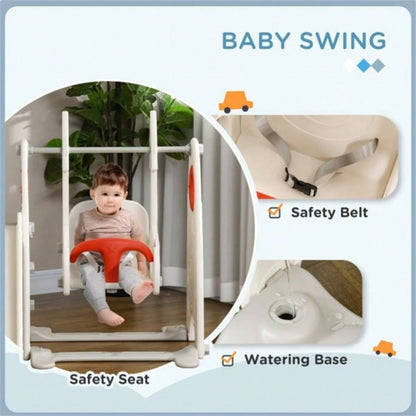 Kids Swing and Slide Set