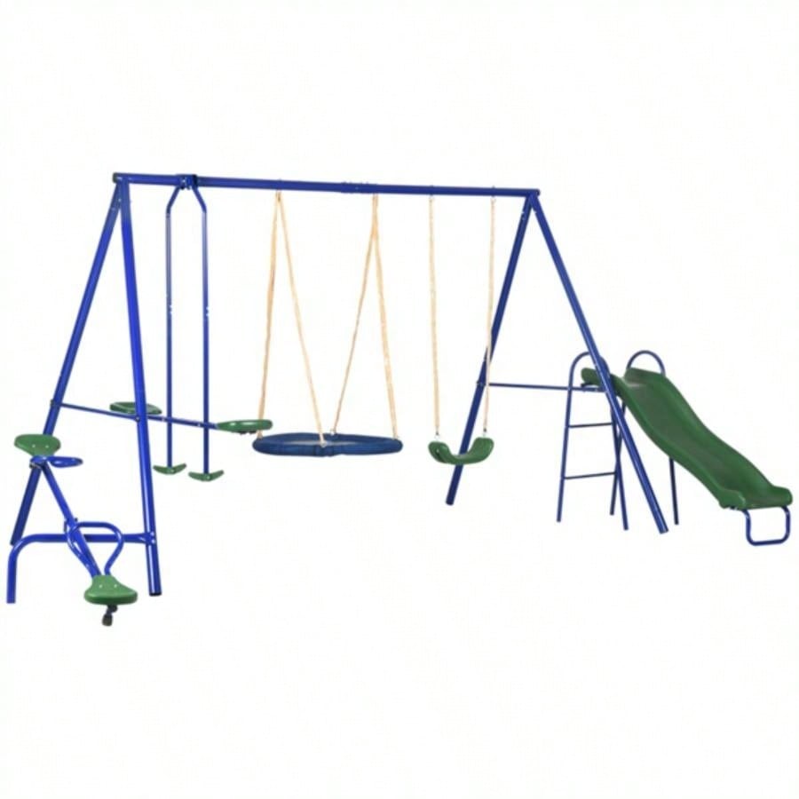 Kids Swing and Slide Set