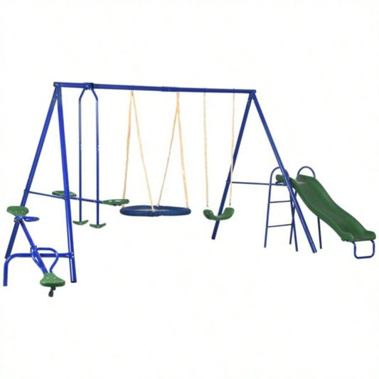 Kids Swing and Slide Set