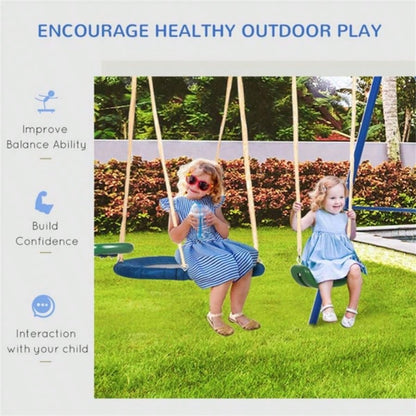 Kids Swing and Slide Set