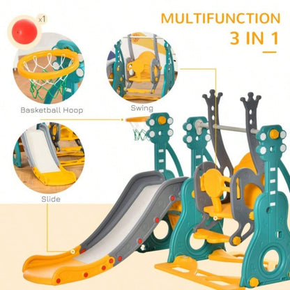 Kids Swing and Slide Set