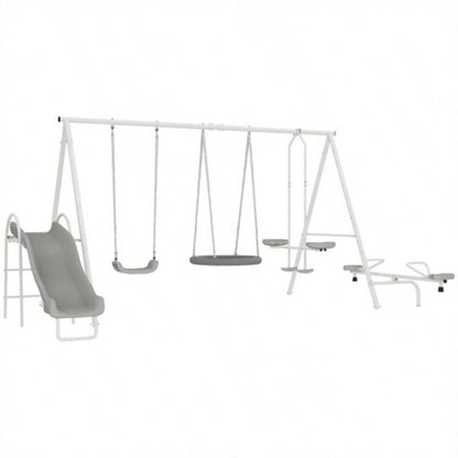 Kids Swing and Slide Set
