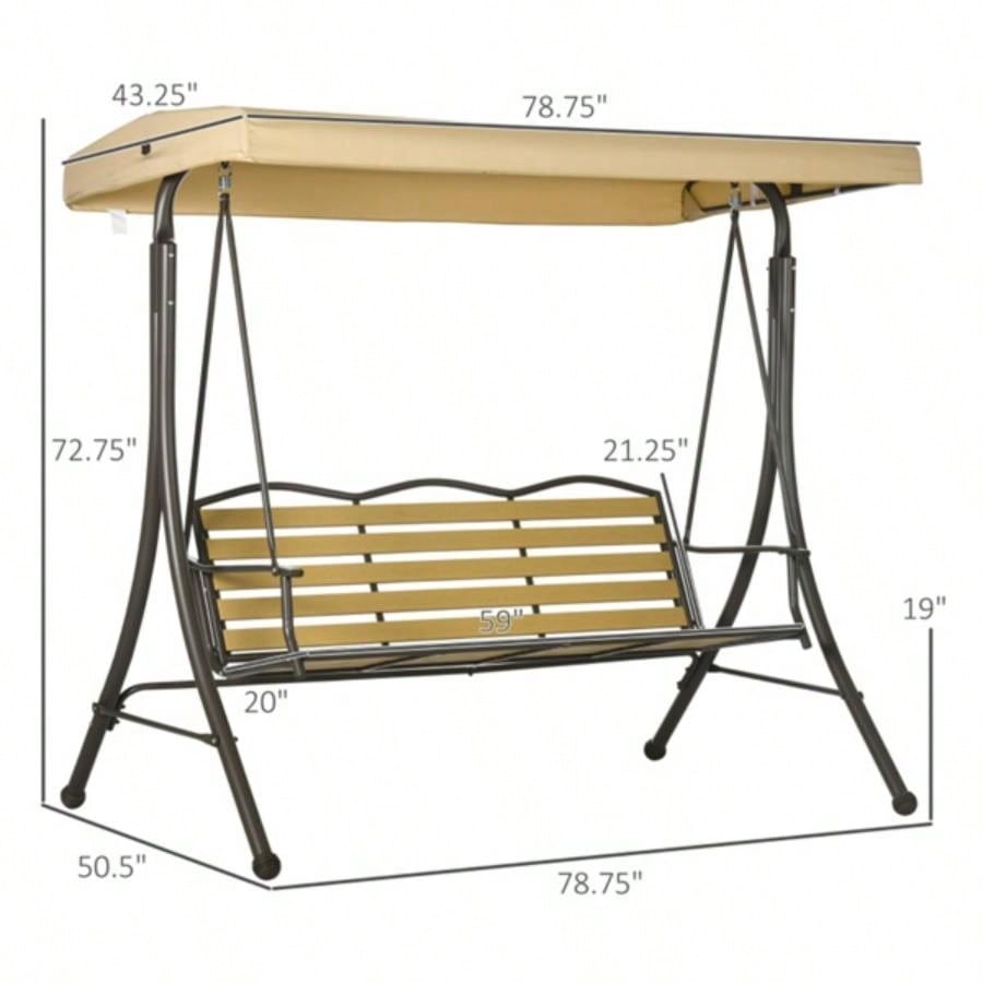 3 - Outdoor Porch Swing