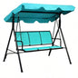 3 - person garden swing Blue