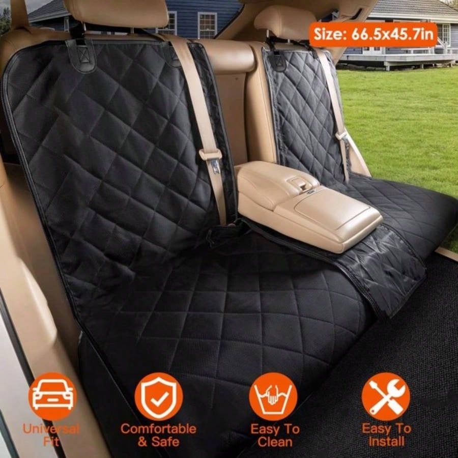 Dog Car Cover, Back Extender Dogs, Dog Hammock Car Backseat, Non Inflatable Dog Cover Back, Hard Bottom Back Protector, Trucs SUVs