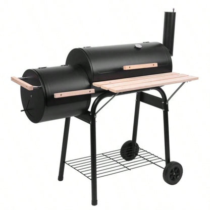 Zokop Oil Drum Charcoal Furnace High Temperature Spray Paint 500 - 600 Degrees Diameter 15cm Plastic Wheel