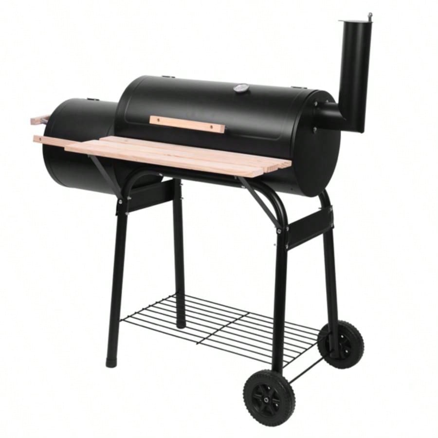 Zokop Oil Drum Charcoal Furnace High Temperature Spray Paint 500 - 600 Degrees Diameter 15cm Plastic Wheel