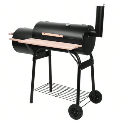 Zokop Oil Drum Charcoal Furnace High Temperature Spray Paint 500 - 600 Degrees Diameter 15cm Plastic Wheel