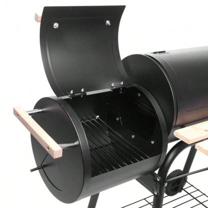 Zokop Oil Drum Charcoal Furnace High Temperature Spray Paint 500 - 600 Degrees Diameter 15cm Plastic Wheel