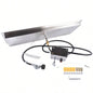 36x12 - inch Fire Pit Pan Stainless Steel Fire Pit Kit Rectangular Indoor or Outdoor