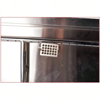 36x12 - inch Fire Pit Pan Stainless Steel Fire Pit Kit Rectangular Indoor or Outdoor