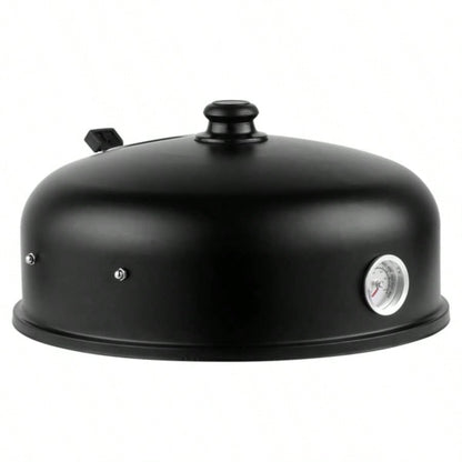 80*41*48cm Iron Spray Smoker Carbon Grill Black