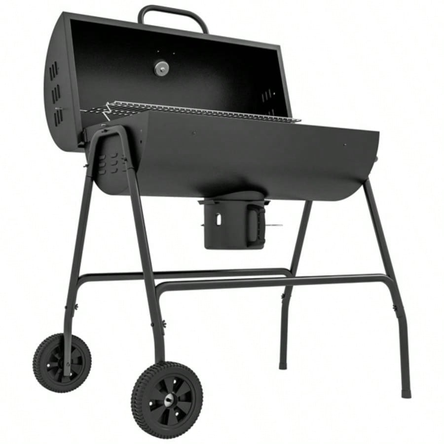 charcoal grill/grill with wheels