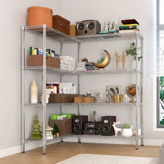 5839; 39; Adjustable Storage Shelves 1200LBS NSF Wire Shelving Unit 4 Tier Metal Shelving Storage Rack Shelves Storage Heavy Duty Garage Shelf Pantry Shelves Kitchen Shelving, 5839; 39; 59.0639; 39; H*