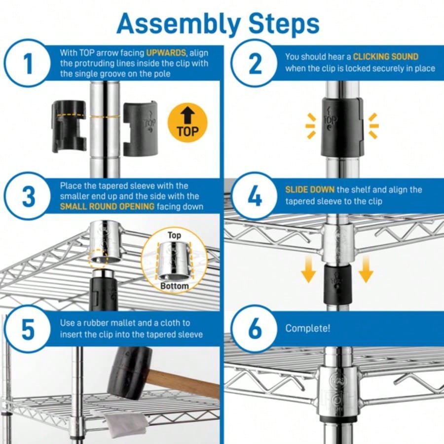 5839; 39; Adjustable Storage Shelves 1200LBS NSF Wire Shelving Unit 4 Tier Metal Shelving Storage Rack Shelves Storage Heavy Duty Garage Shelf Pantry Shelves Kitchen Shelving, 5839; 39; 59.0639; 39; H*