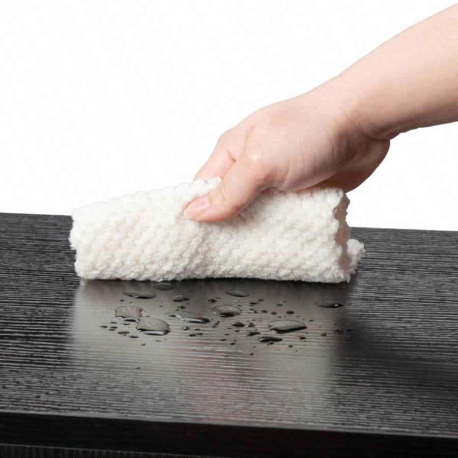 FCH Black Wood Grain Density Board Three Drawers Wooden Filing Cabinet