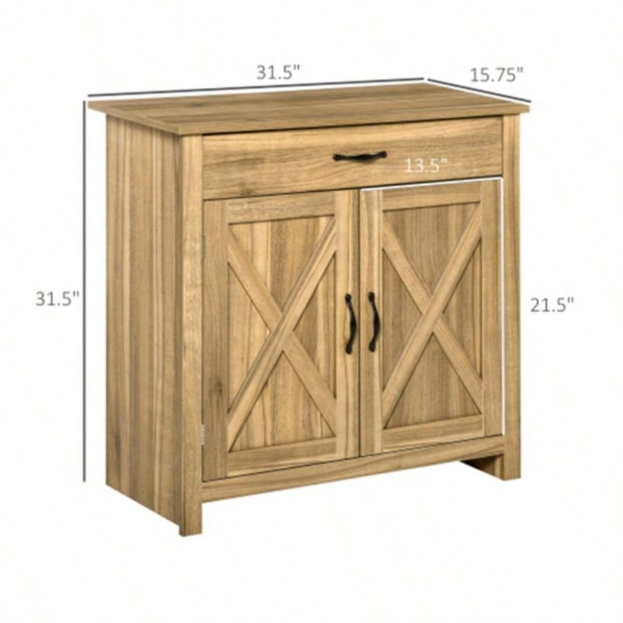 Farmhouse Sideboard Buffet Cabinet
