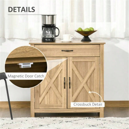 Farmhouse Sideboard Buffet Cabinet