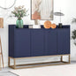 Modern Sideboard Elegant Buffet Cabinet with Large Storage Space Dining Room, Entryway Navy