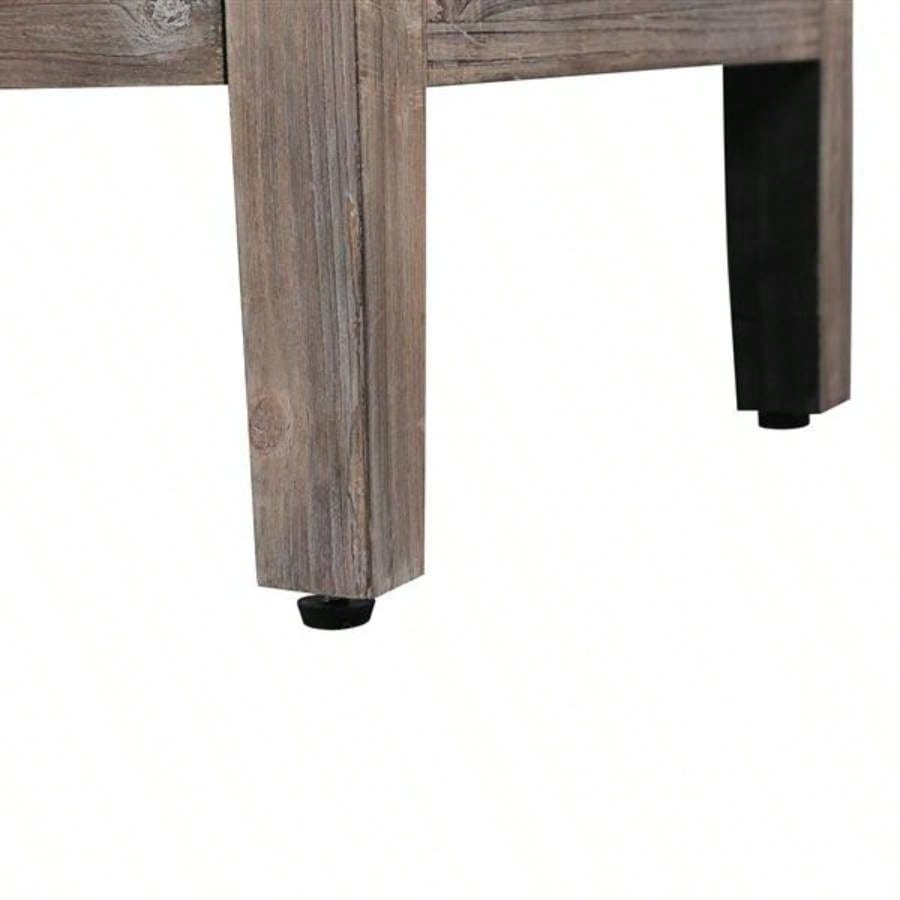 Carved Flower Door Handle, Antique Four Door Cabinet Living Room Kitchen Hallway Brown