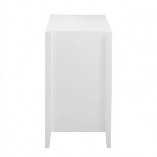 Featured Three - door Storage Cabinet with Metal Handles, Suitable Corridors, Entrances, Living rooms, and Study rooms