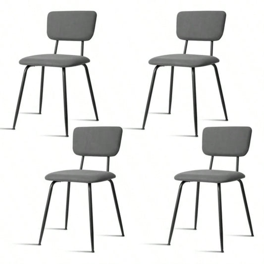 Set of 4 Modern Padded Dining Chairs Kitchen Bar Office Chair,