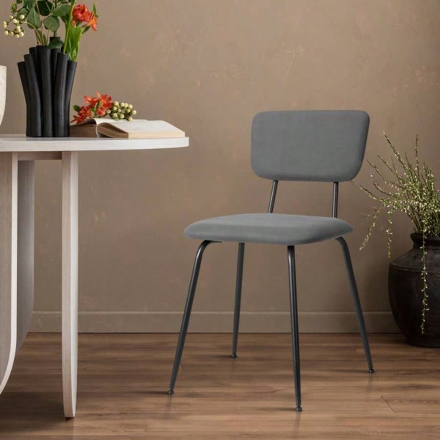 Set of 4 Modern Padded Dining Chairs Kitchen Bar Office Chair,