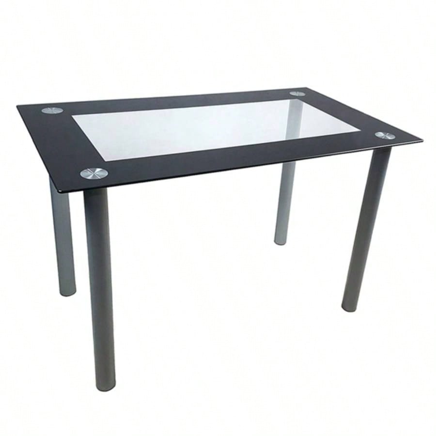 110cm Dining Table Tempered Glass Dining Table code 13029117 - 55784865