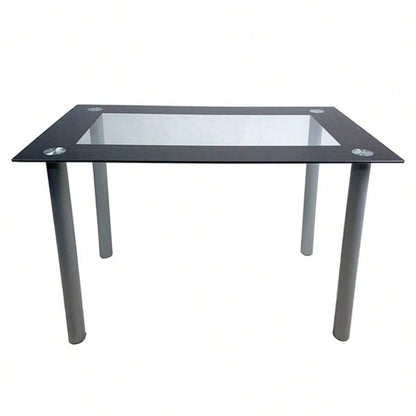 110cm Dining Table Tempered Glass Dining Table code 13029117 - 55784865