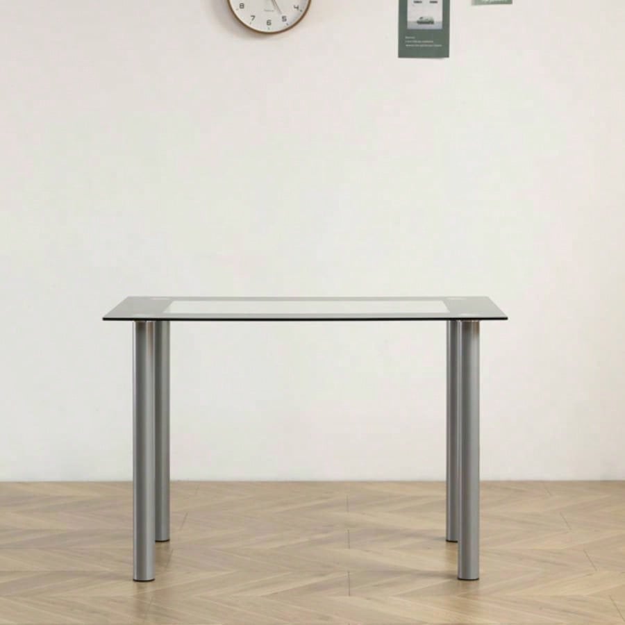 110cm Dining Table Tempered Glass Dining Table code 13029117 - 55784865