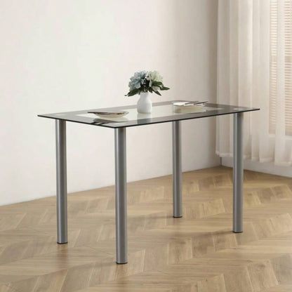 110cm Dining Table Tempered Glass Dining Table code 13029117 - 55784865